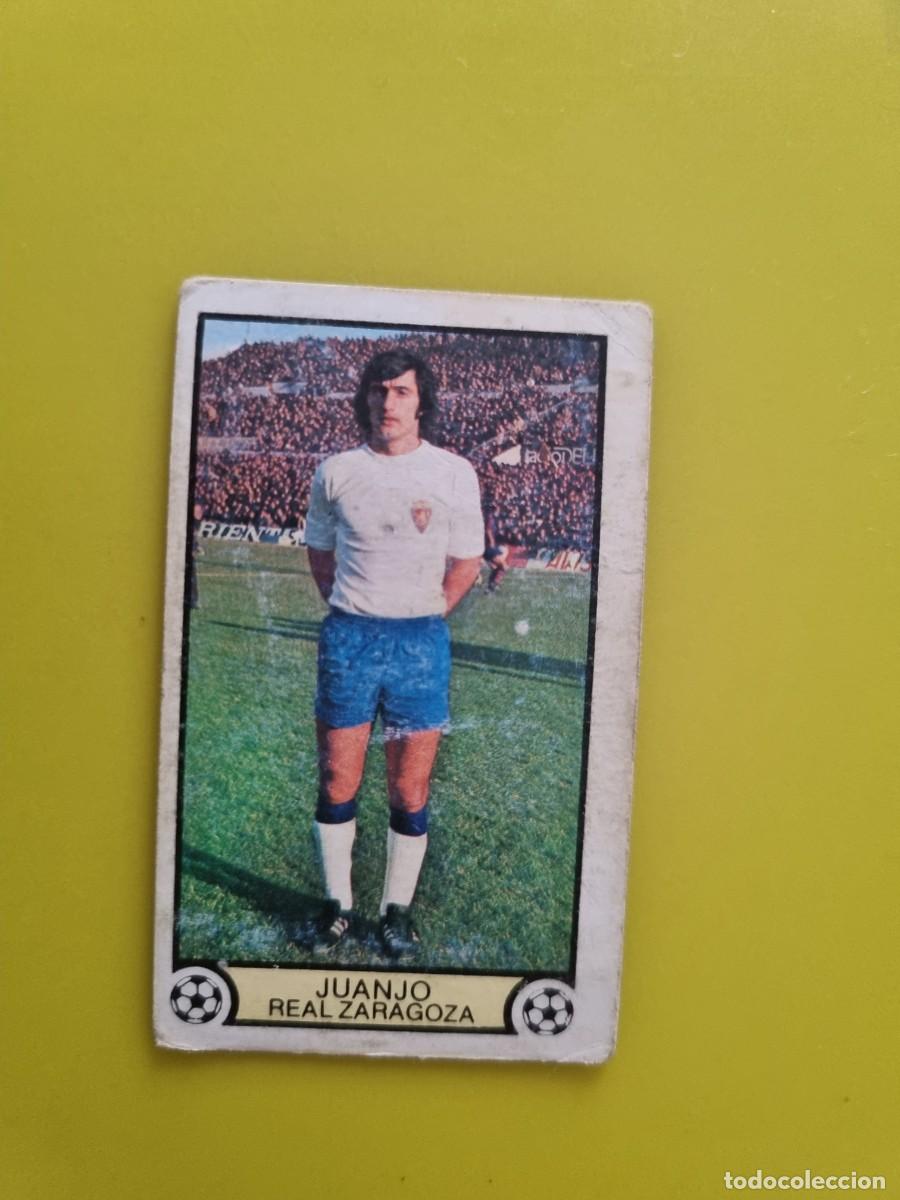 Football Stickers: CROMO LIGA ESTE 79 80 1979 1980 NUNCA PEGADO SIN PEGAR JUANJO REAL ZARAGOZA AR1026