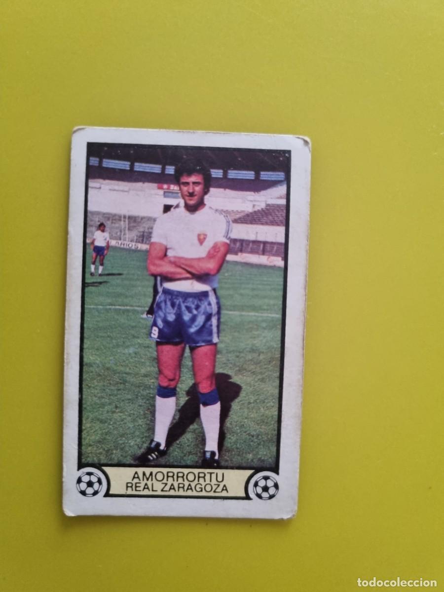 Cromos de f&uacute;tbol: CROMO LIGA ESTE 79 80 1979 1980 NUNCA PEGADO SIN PEGAR AMORRORTU REAL ZARAGOZA AR1026