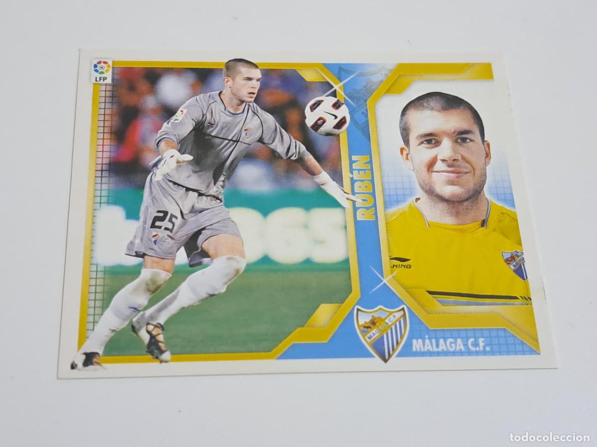 Cromos de f&uacute;tbol: CROMO LIGA 11-12 2011-12 RUBEN NUMERO 2 MALAGA CF EDICIONES ESTE NUNCA PEGADO