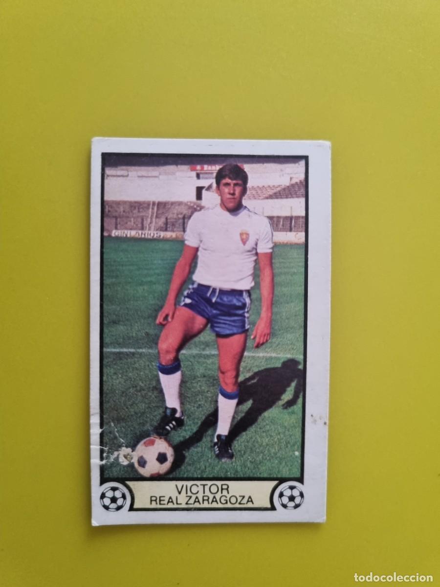 Cromos de f&uacute;tbol: CROMO LIGA ESTE 79 80 1979 1980 NUNCA PEGADO SIN PEGAR VICTOR REAL ZARAGOZA AR1026