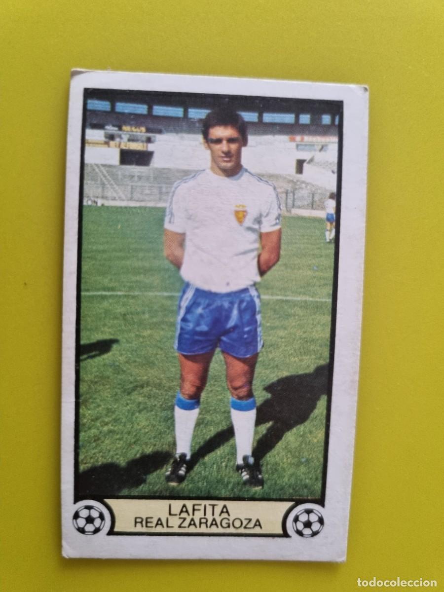 Cromos de f&uacute;tbol: CROMO LIGA ESTE 79 80 1979 1980 NUNCA PEGADO SIN PEGAR LAFITA REAL ZARAGOZA AR1026