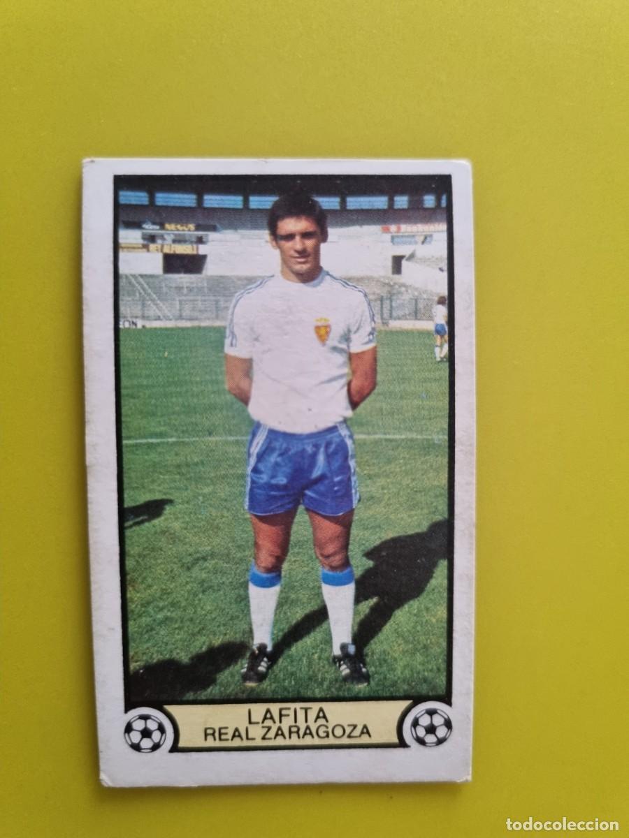 Cromos de f&uacute;tbol: CROMO LIGA ESTE 79 80 1979 1980 NUNCA PEGADO SIN PEGAR LAFITA REAL ZARAGOZA AR1026