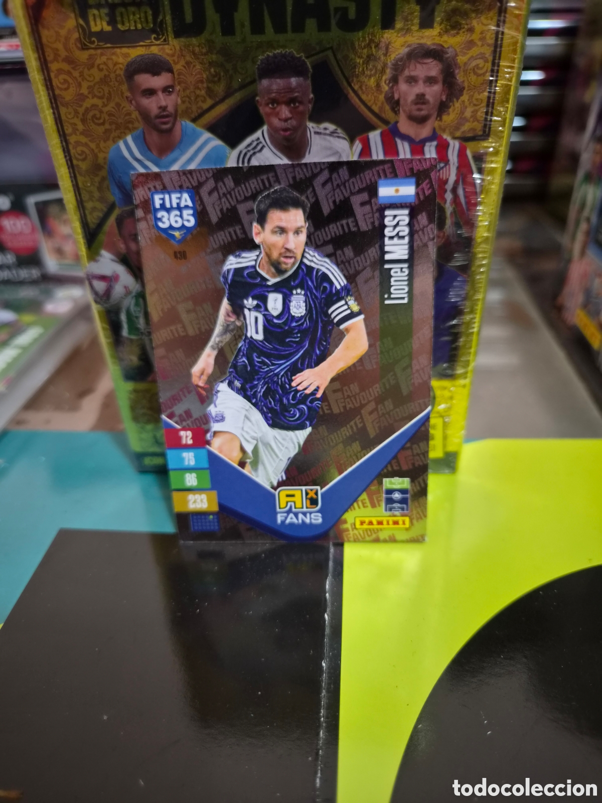 Cromos de f&uacute;tbol: N&deg;430 Fans Messi FIFA 365 2027