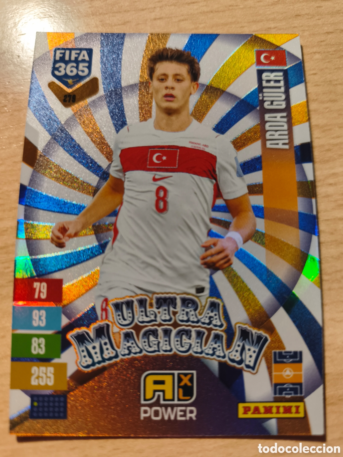 Cromos de f&uacute;tbol: 279 ARDA GULER ULTRA MAGICIAN TURQU&Iacute;A TURKEY FIFA 365 2026 2027 PANINI 26 27