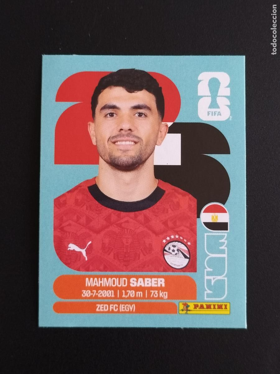 Fu&szlig;ball-Sticker: EGY EXTRA MAHMOUD SABER EGIPTO CROMOS STICKER UPDATE MUNDIAL 26 2026 FIFA WORLD CUP PANINI