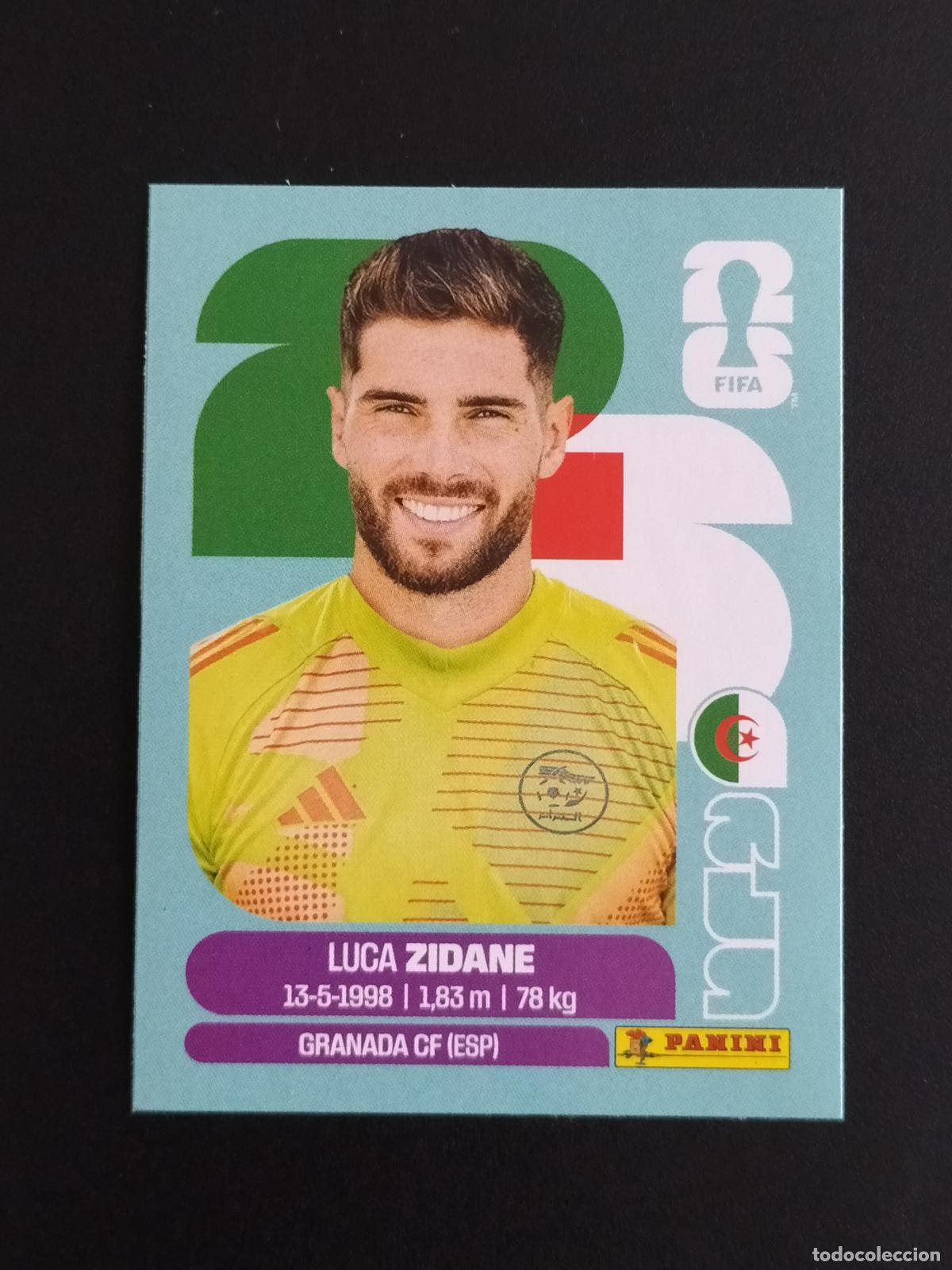Cromos de f&uacute;tbol: ALG EXTRA LUCA ZIDANE ARGELIA CROMOS STICKER UPDATE MUNDIAL 26 2026 FIFA WORLD CUP PANINI