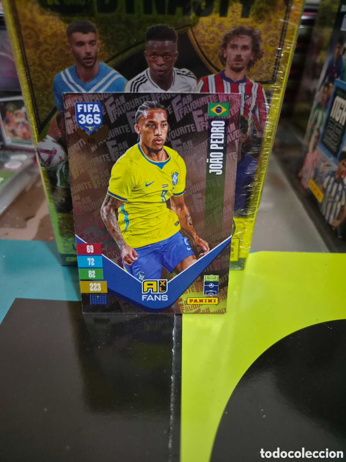 Cromos de f&uacute;tbol: N&deg;433 Fans Jo&atilde;o Pedro FIFA 365 2027