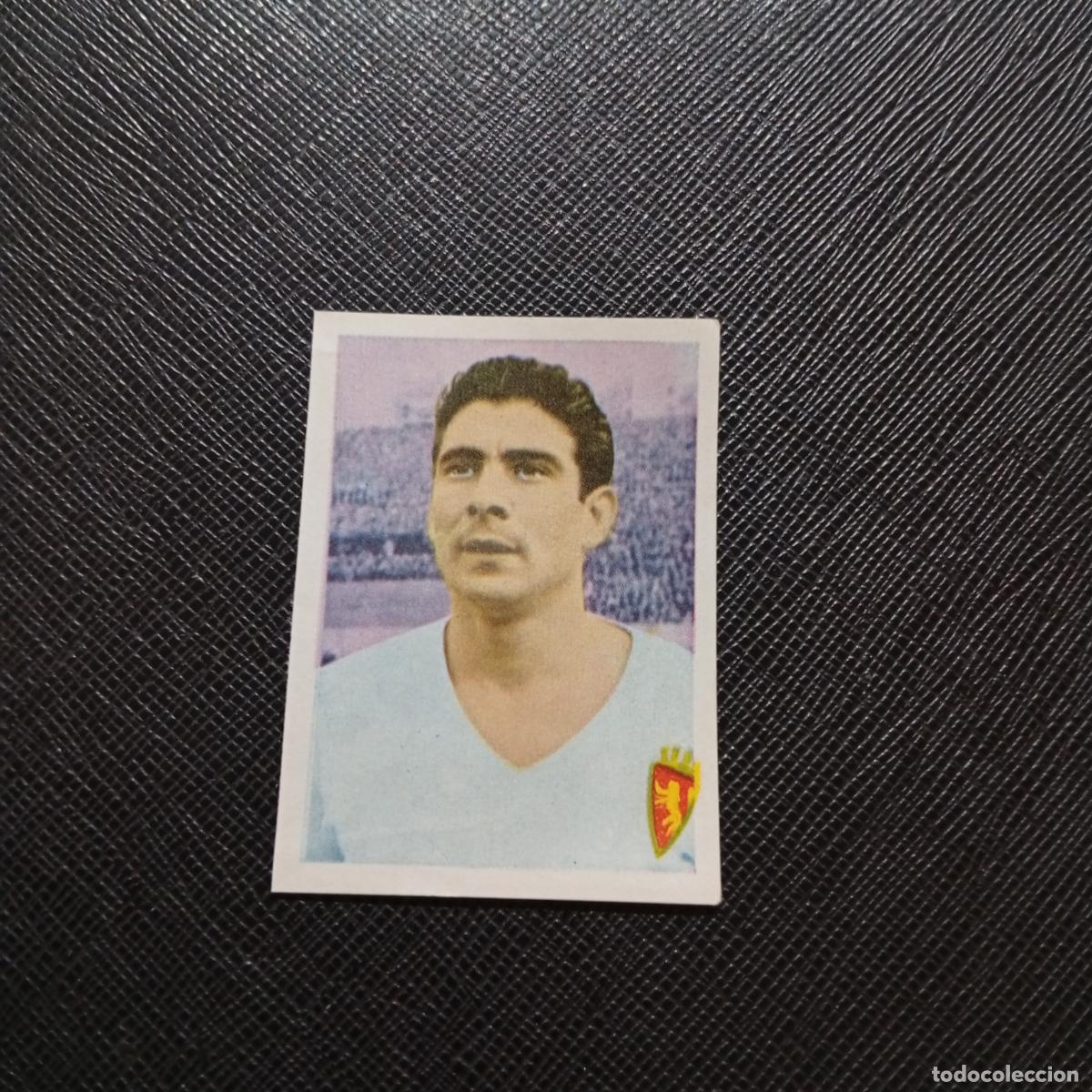 Cromos de f&uacute;tbol: 129 IRUSQUIETA ZARAGOZA RUIZ ROMERO TORNEOS CONTINENTALES 1966 1967 66 67 - SIN PEGAR - A29 PG3