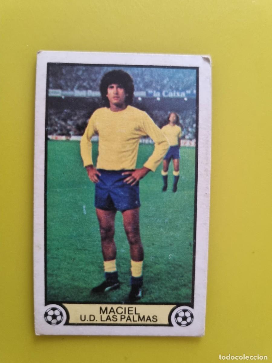 Cromos de f&uacute;tbol: CROMO LIGA ESTE 79 80 1979 1980 NUNCA PEGADO SIN PEGAR MACIEL UD LAS PALMAS AR1026