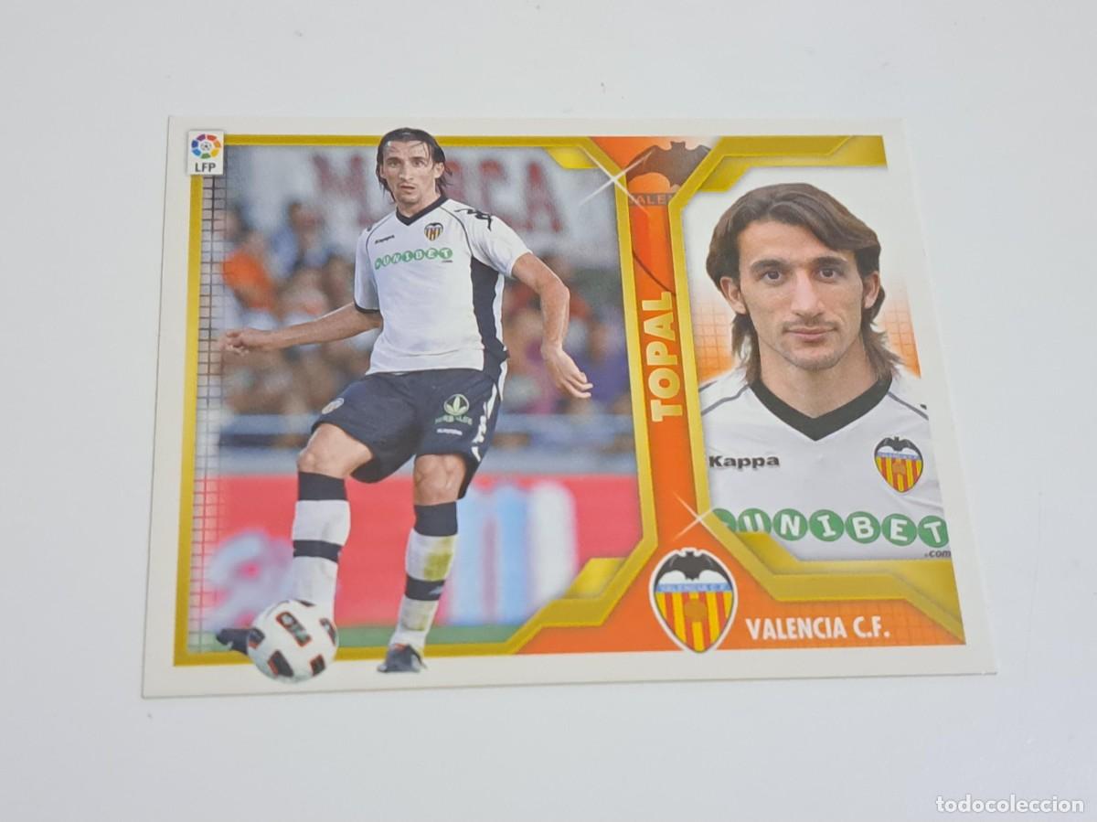 Cromos de f&uacute;tbol: CROMO LIGA 11-12 2011-12 TOPAL NUMERO 8A VALENCIA CF EDICIONES ESTE NUNCA PEGADO