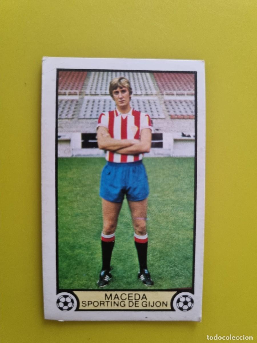 Cromos de f&uacute;tbol: CROMO LIGA ESTE 79 80 1979 1980 NUNCA PEGADO SIN PEGAR MACEDA SPORTING DE GIJON AR1026
