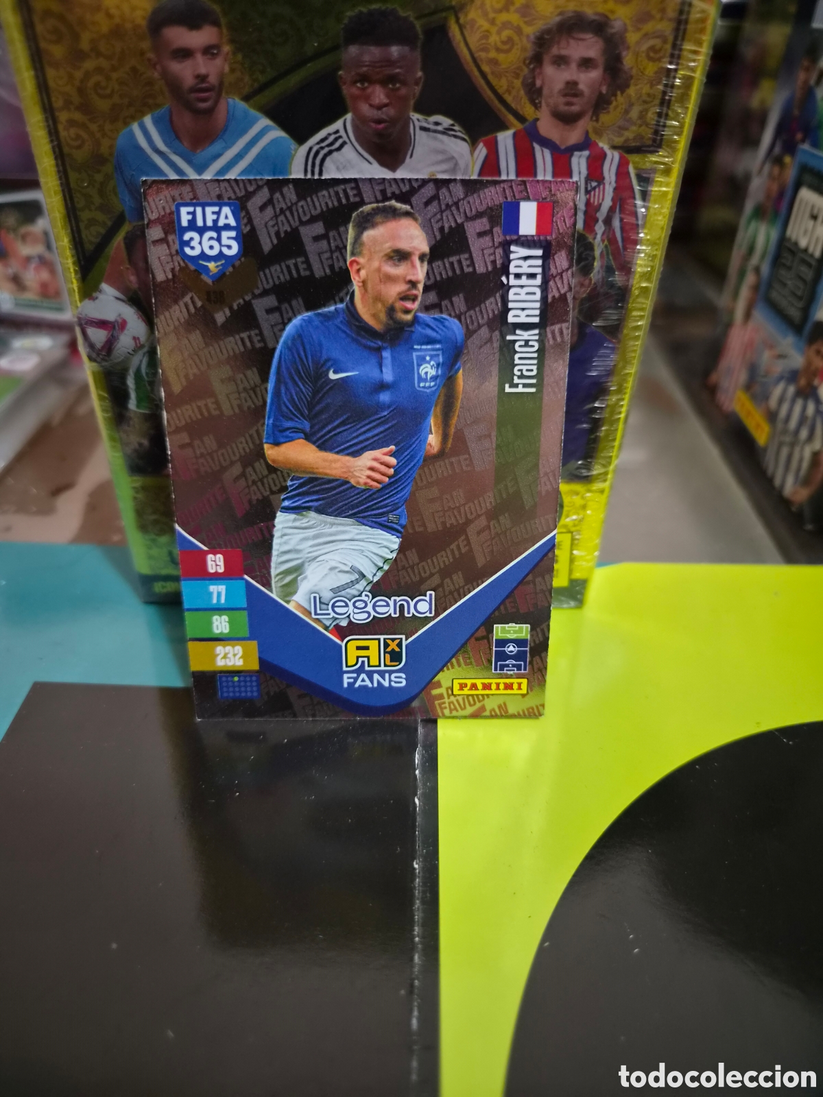 Cromos de f&uacute;tbol: N&deg;438 Fans Legends Ribery FIFA 365 2027