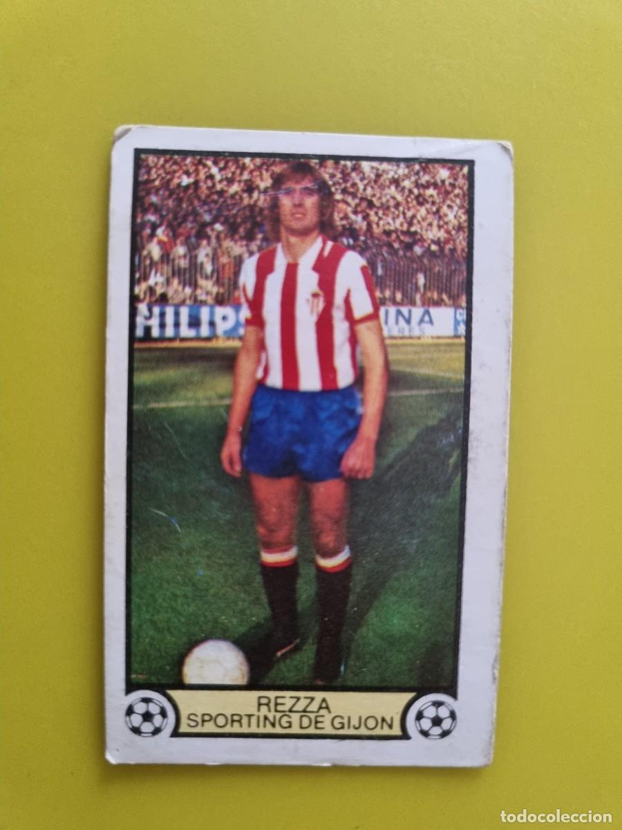 Cromos de f&uacute;tbol: CROMO LIGA ESTE 79 80 1979 1980 NUNCA PEGADO SIN PEGAR REZZA SPORTING DE GIJON AR1026