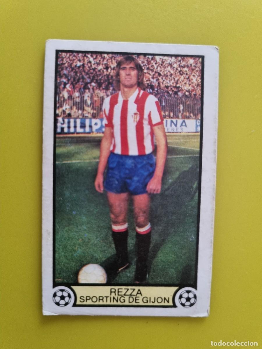 Cromos de f&uacute;tbol: CROMO LIGA ESTE 79 80 1979 1980 NUNCA PEGADO SIN PEGAR REZZA SPORTING DE GIJON AR1026