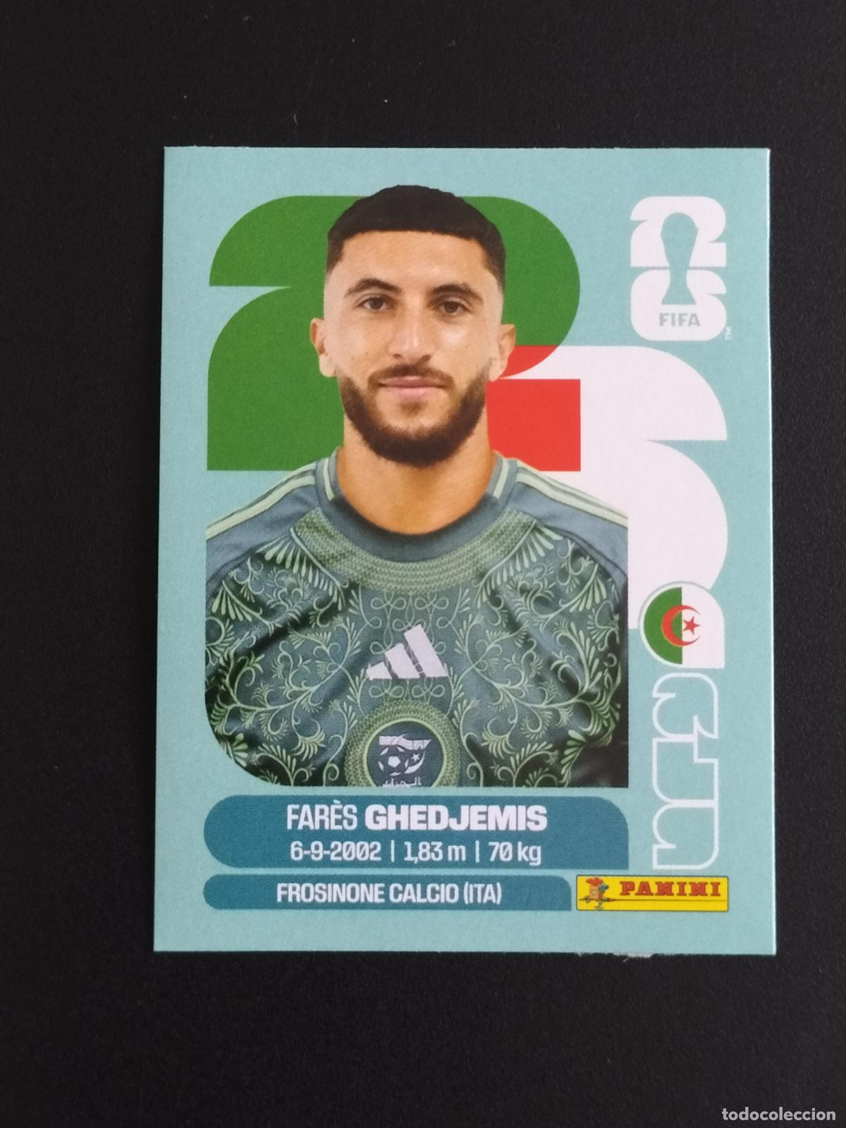 Fu&szlig;ball-Sticker: ALG EXTRA FARES GHEDJEMIS ARGELIA CROMOS STICKER UPDATE MUNDIAL 26 2026 FIFA WORLD CUP PANINI