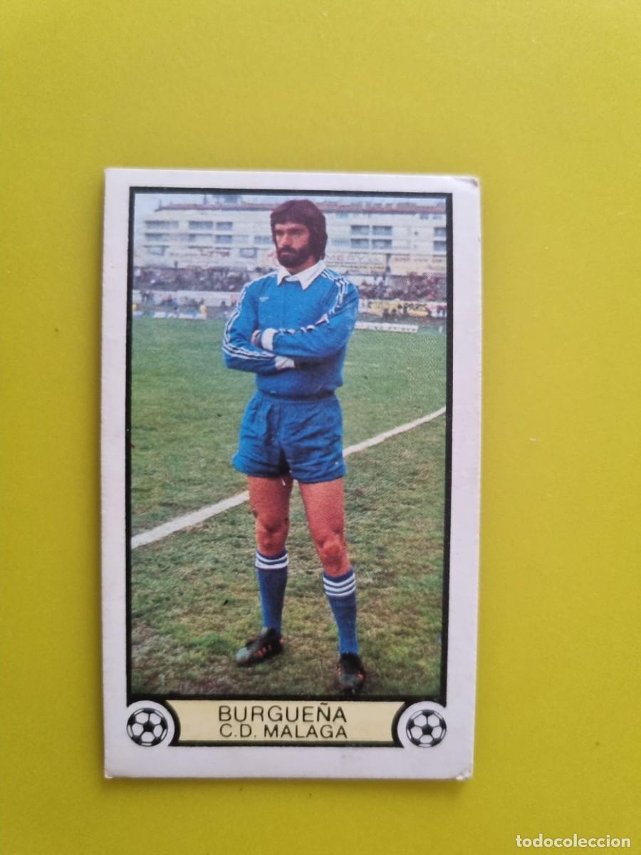 Fu&szlig;ball-Sticker: CROMO LIGA ESTE 79 80 1979 1980 NUNCA PEGADO SIN PEGAR BURGUE&Ntilde;A CD MALAGA AR1026