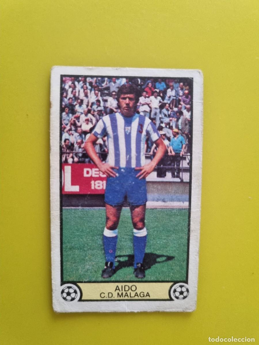 Fu&szlig;ball-Sticker: CROMO LIGA ESTE 79 80 1979 1980 NUNCA PEGADO SIN PEGAR AIDO CD MALAGA AR1026