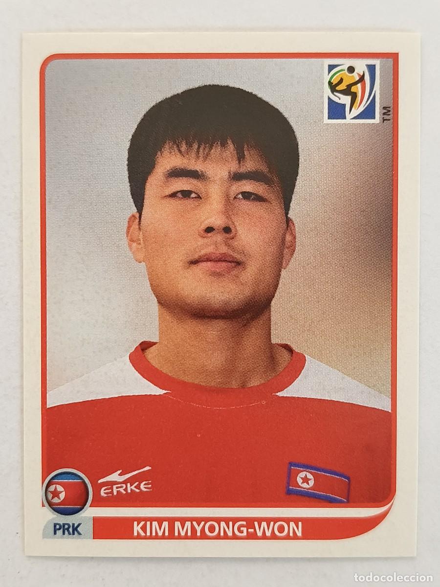 Fu&szlig;ball-Sticker: #519 KIM MYONG-WON (COREA DEL NORTE) MUNDIAL SUDAFRICA 2010 PANINI