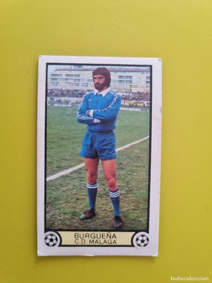 Fu&szlig;ball-Sticker: CROMO LIGA ESTE 79 80 1979 1980 NUNCA PEGADO SIN PEGAR BURGUE&Ntilde;A CD MALAGA AR1026