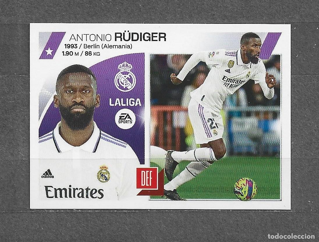 Fu&szlig;ball-Sticker: Liga este 23/24 - R&uuml;diger - N&ordm; 9 - Real Madrid