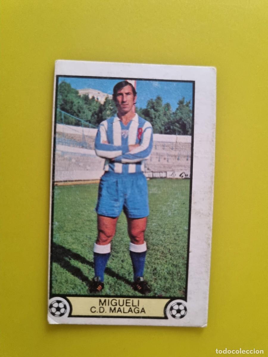 Fu&szlig;ball-Sticker: CROMO LIGA ESTE 79 80 1979 1980 NUNCA PEGADO SIN PEGAR MIGUELI CD MALAGA AR1026