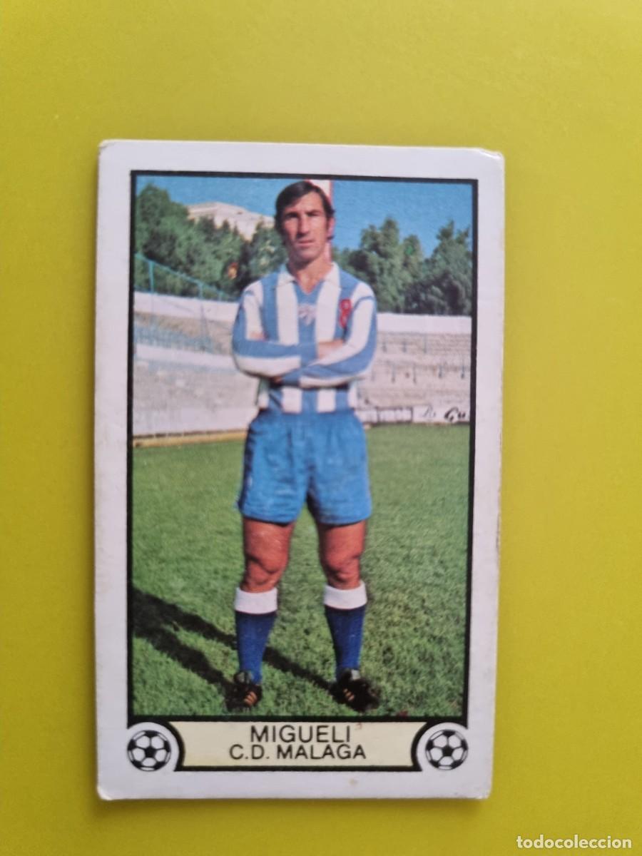 Fu&szlig;ball-Sticker: CROMO LIGA ESTE 79 80 1979 1980 NUNCA PEGADO SIN PEGAR MIGUELI CD MALAGA AR1026