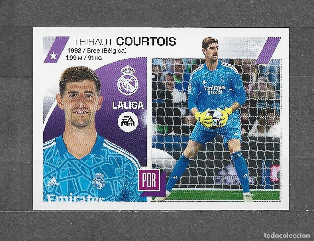 Fu&szlig;ball-Sticker: Liga este 23/24 - Courtois - N&ordm; 3 - Real Madrid