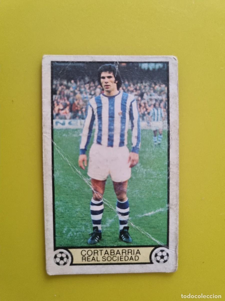 Fu&szlig;ball-Sticker: CROMO LIGA ESTE 79 80 1979 1980 NUNCA PEGADO SIN PEGAR CORTABARRIA REAL SOCIEDAD AR1026
