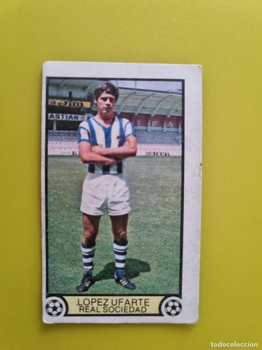 Cartes &agrave; collectionner de Football: CROMO LIGA ESTE 79 80 1979 1980 NUNCA PEGADO SIN PEGAR LOPEZ UFARTE REAL SOCIEDAD AR1026