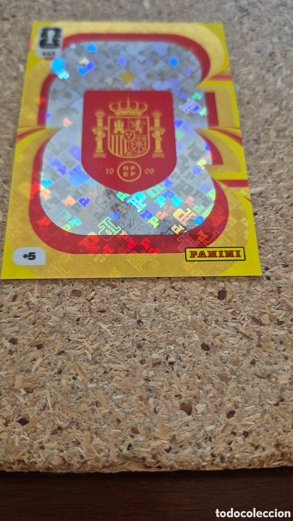 Cartes &agrave; collectionner de Football: 443 ESCUDO LOGO ESPA&Ntilde;A CROMOS ADRENALYN XL MUNDIAL 26 2026 FIFA WORLD CUP PANINI