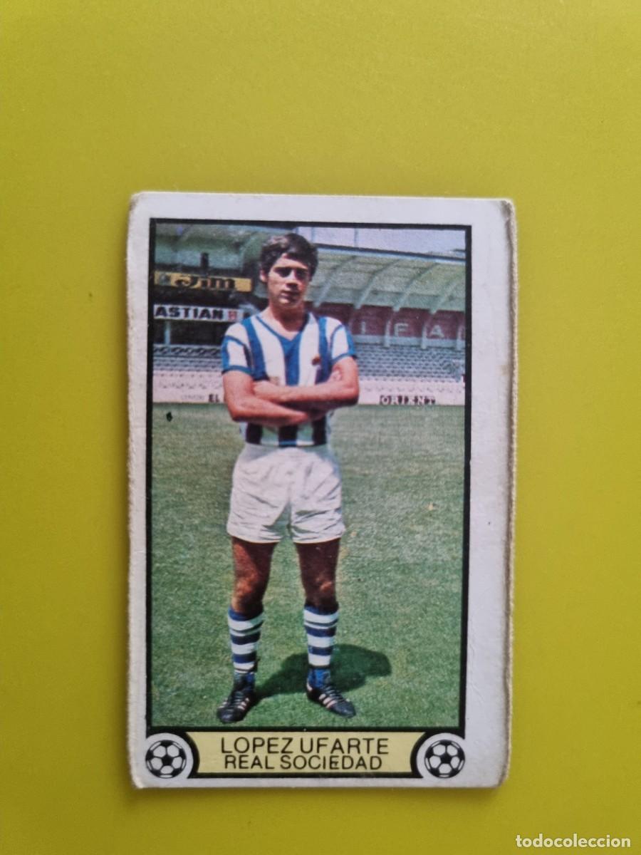 Cartes &agrave; collectionner de Football: CROMO LIGA ESTE 79 80 1979 1980 NUNCA PEGADO SIN PEGAR LOPEZ UFARTE REAL SOCIEDAD AR1026