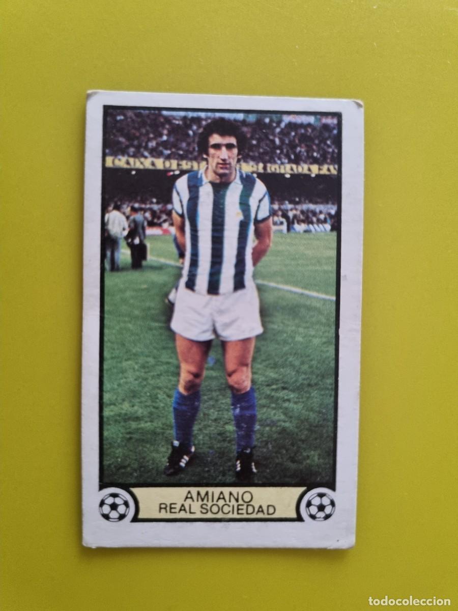 Cartes &agrave; collectionner de Football: CROMO LIGA ESTE 79 80 1979 1980 NUNCA PEGADO SIN PEGAR AMIANO REAL SOCIEDAD AR1026