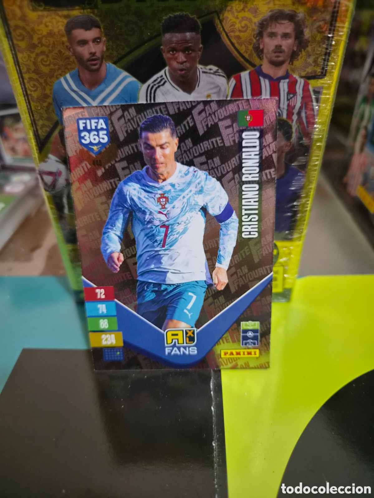 Cartes &agrave; collectionner de Football: N&deg;445 Fans Cristiano Ronaldo FIFA 365 2027