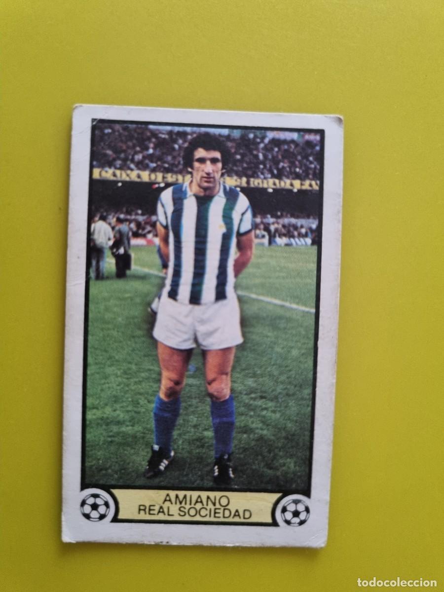 Cartes &agrave; collectionner de Football: CROMO LIGA ESTE 79 80 1979 1980 NUNCA PEGADO SIN PEGAR AMIANO REAL SOCIEDAD AR1026