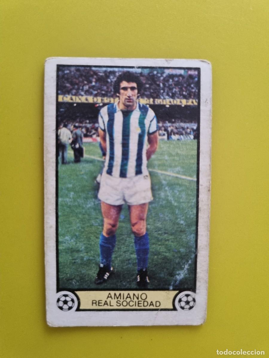 Cartes &agrave; collectionner de Football: CROMO LIGA ESTE 79 80 1979 1980 NUNCA PEGADO SIN PEGAR AMIANO REAL SOCIEDAD AR1026