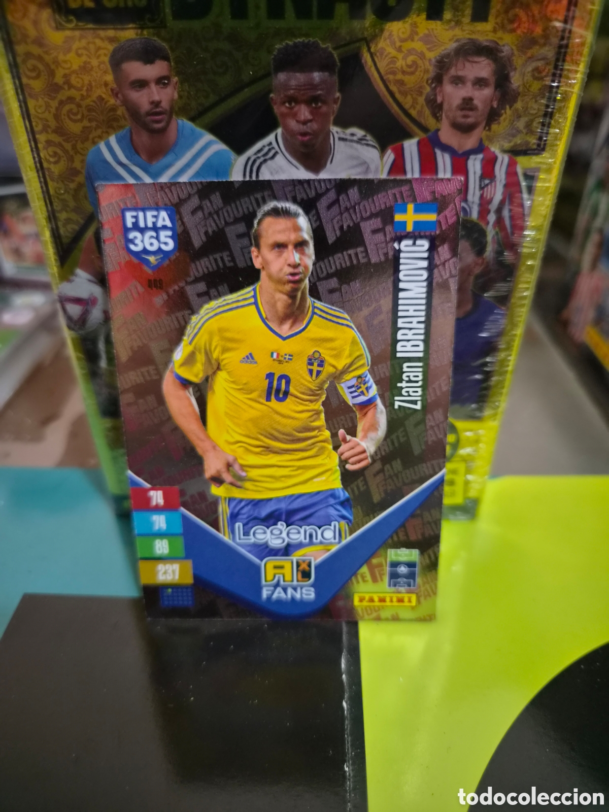 Cartes &agrave; collectionner de Football: N&deg;449 Fans Legends Ibrahimovic FIFA 365 2027