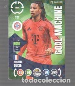 Cartes &agrave; collectionner de Football: CROMO DE FUTBOL DE CASA ADRENALYN XL Y PANINI FIFA N&ordm; 322 MICHAEL OLISE FC, BAYERN MUNCHEN