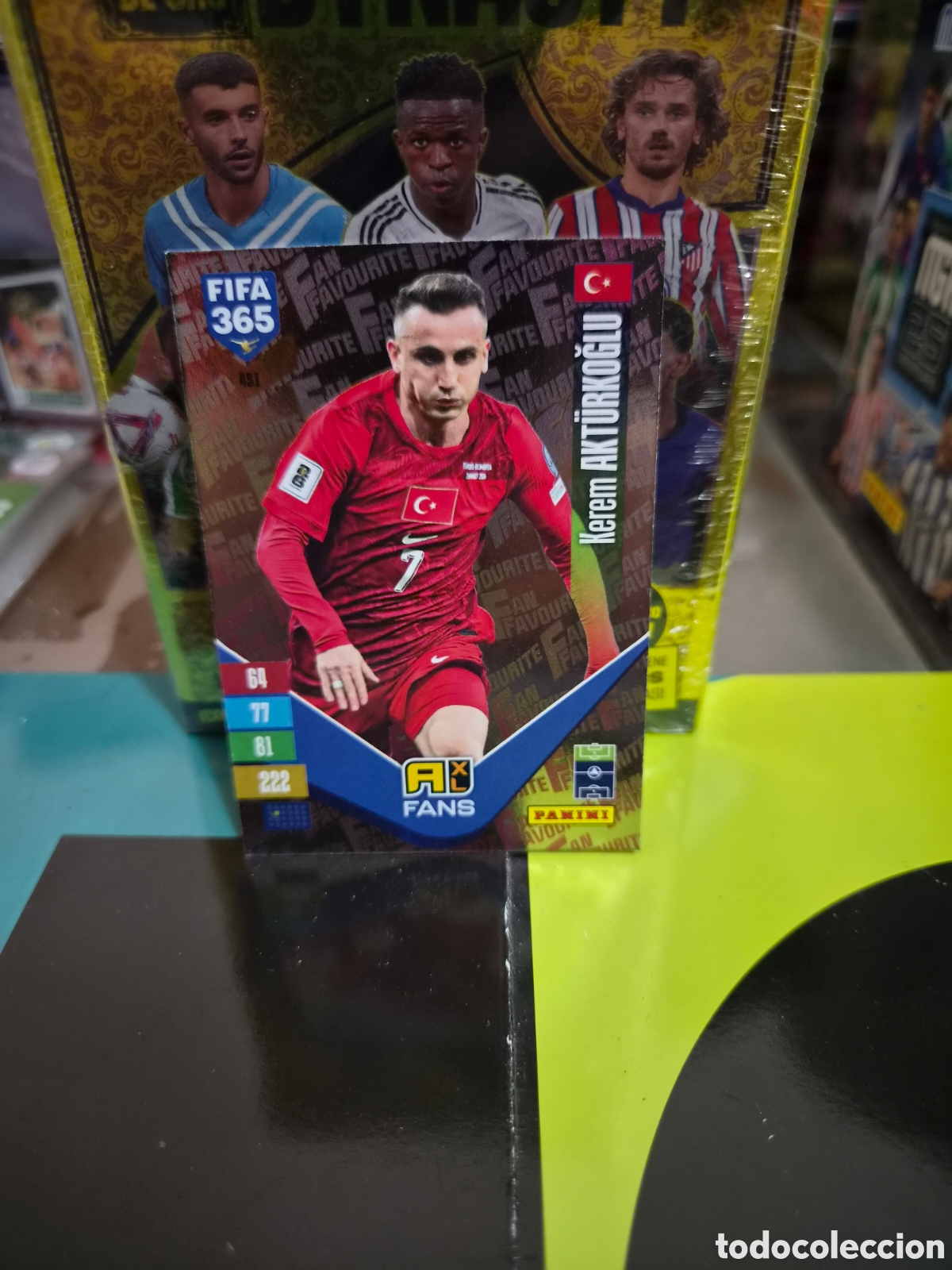 Cartes &agrave; collectionner de Football: N&deg;451 Fans Akt&uuml;rkoğlu FIFA 365 2027
