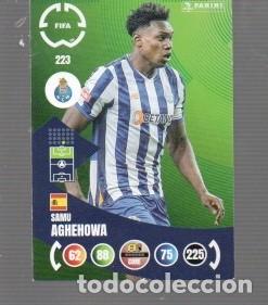 Cromos de f&uacute;tbol: CROMO DE FUTBOL DE CASA ADRENALYN XL Y PANINI FIFA N&ordm; 223 SAMU AGHAHOWA F. C. P.