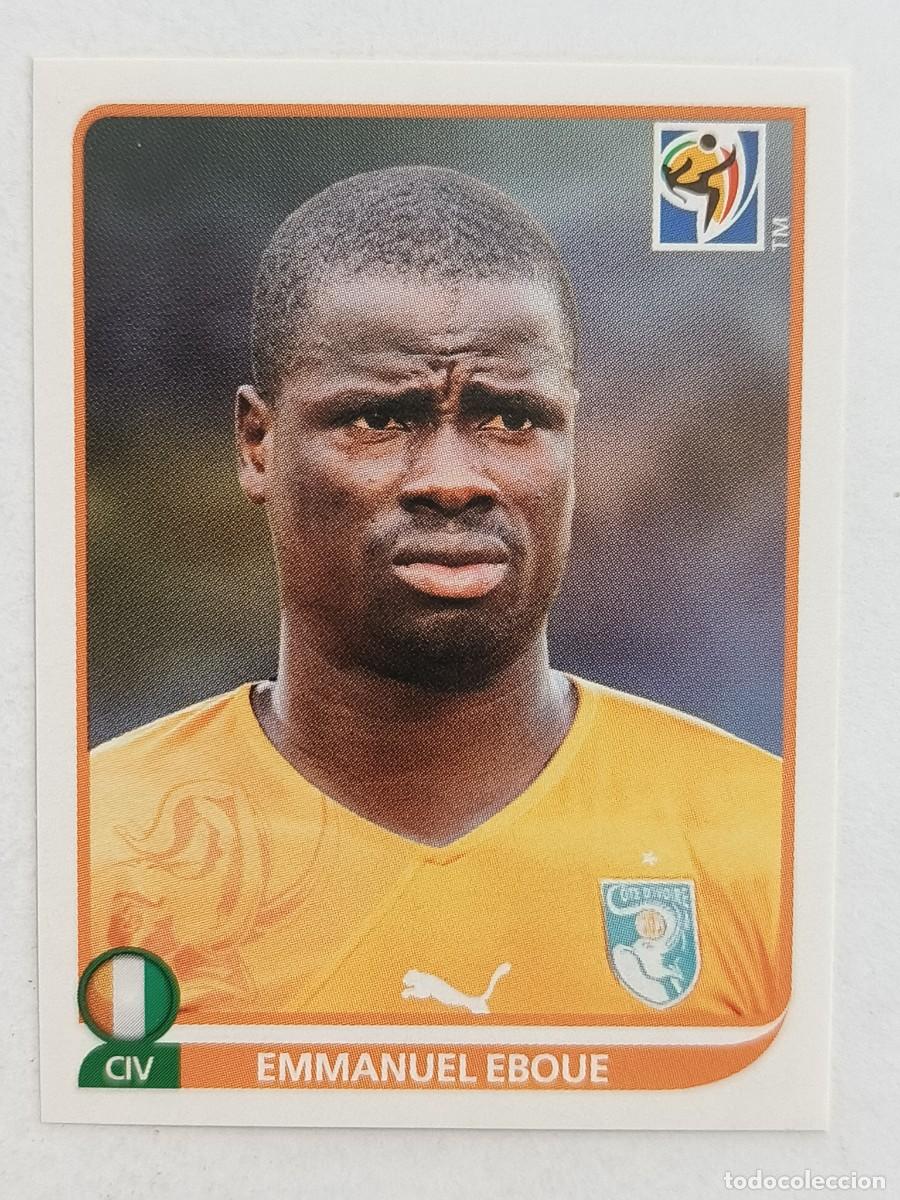 Cromos de f&uacute;tbol: #528 EMMANUEL EBOUE (COSTA DE MARFIL) MUNDIAL SUDAFRICA 2010 PANINI