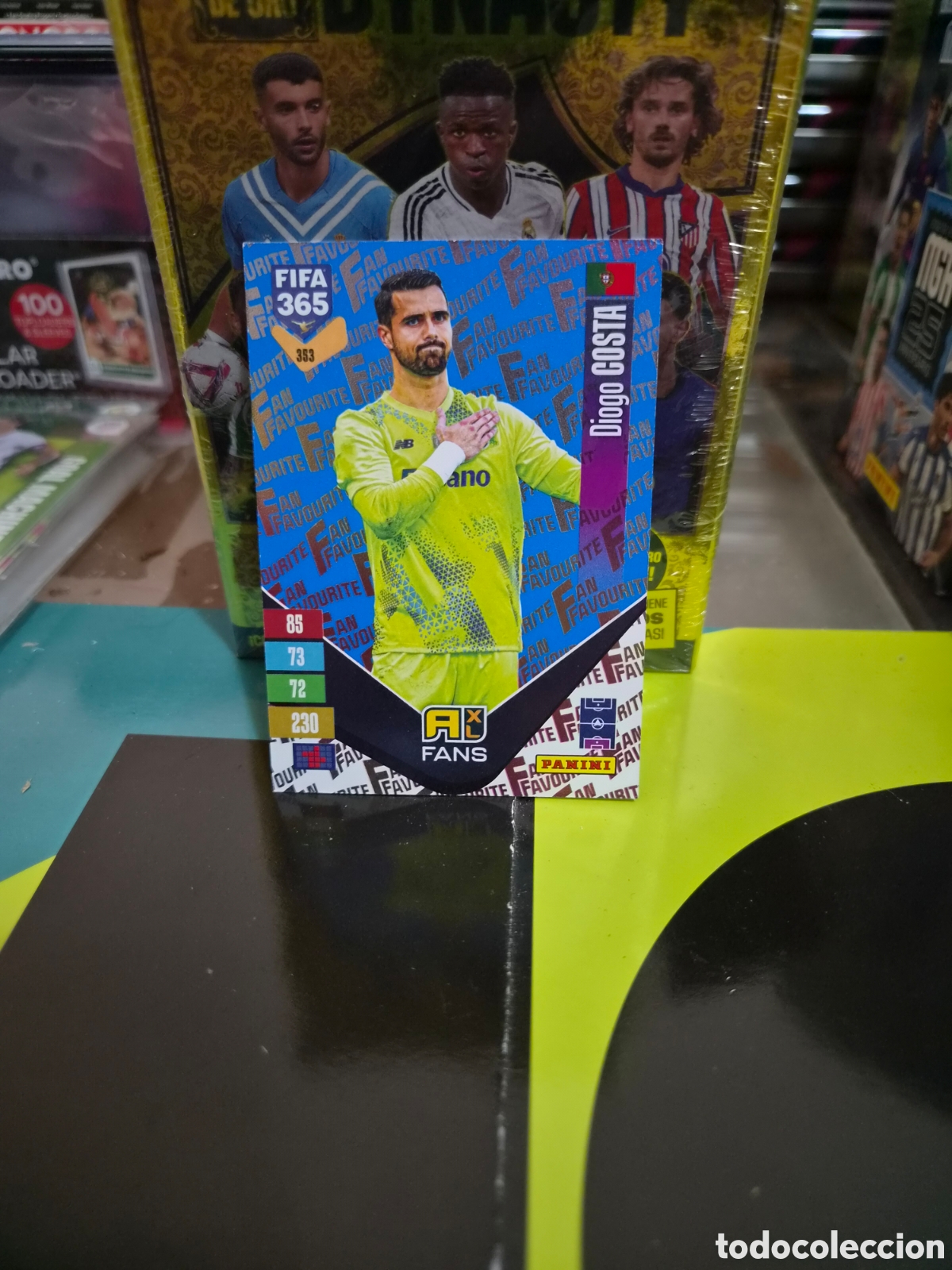 Cromos de f&uacute;tbol: N&deg;353 Fans Blue Costa FIFA 365 2027