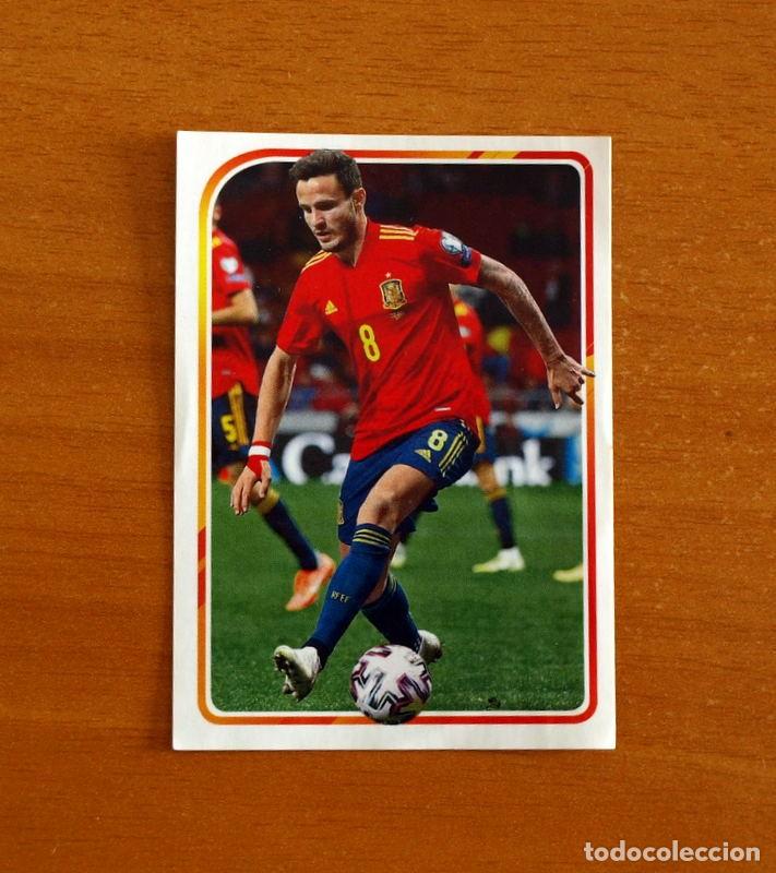 Cromos de f&uacute;tbol: El &Aacute;lbum de la Selecci&oacute;n Espa&ntilde;ola-Espa&ntilde;a -N&ordm; 81 Saul -Panini Euro 2020-Carrefour-Nunca Pegado