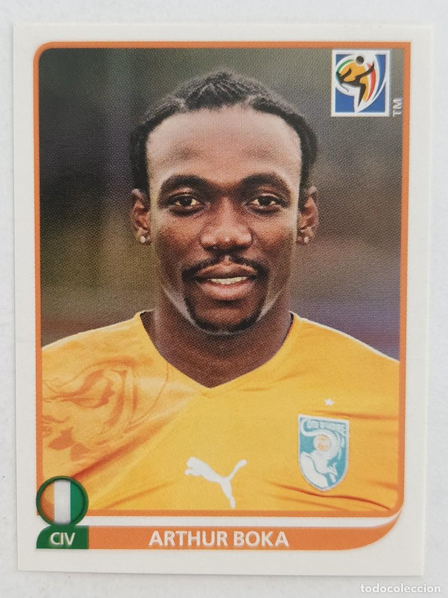 Cromos de f&uacute;tbol: #529 ARTHUR BOKA (COSTA DE MARFIL) MUNDIAL SUDAFRICA 2010 PANINI