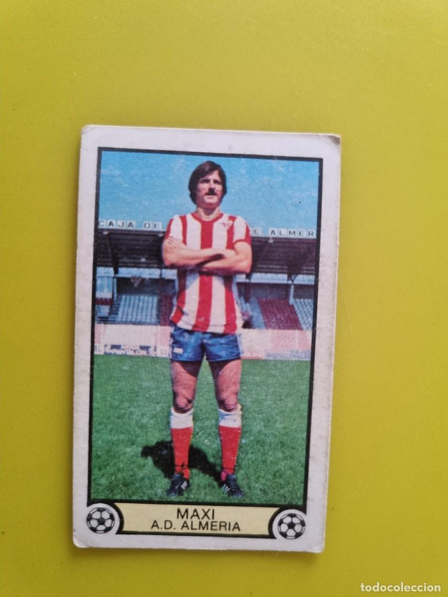 Cromos de f&uacute;tbol: CROMO LIGA ESTE 79 80 1979 1980 NUNCA PEGADO SIN PEGAR MAXI AD ALMERIA AR1026