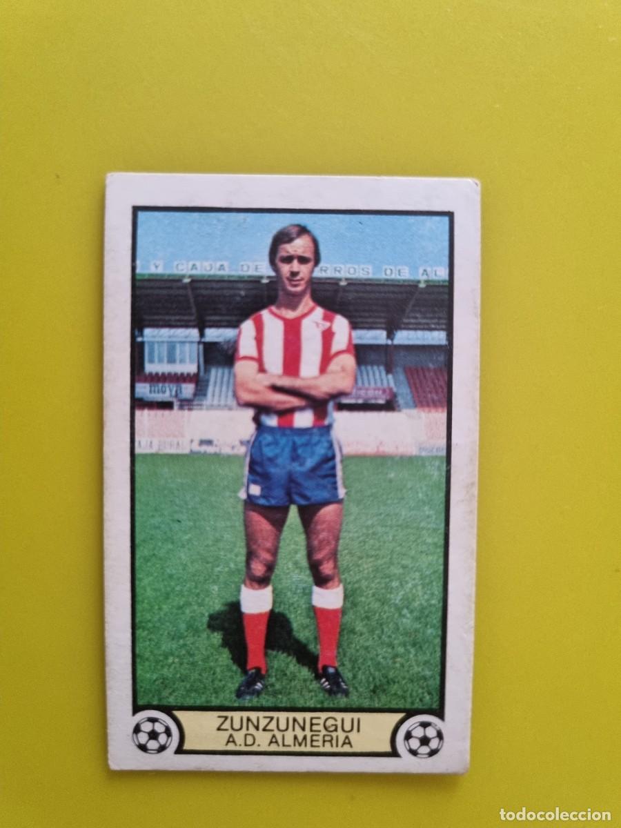Cromos de f&uacute;tbol: CROMO LIGA ESTE 79 80 1979 1980 NUNCA PEGADO SIN PEGAR ZUNZUNEGUI AD ALMERIA AR1026