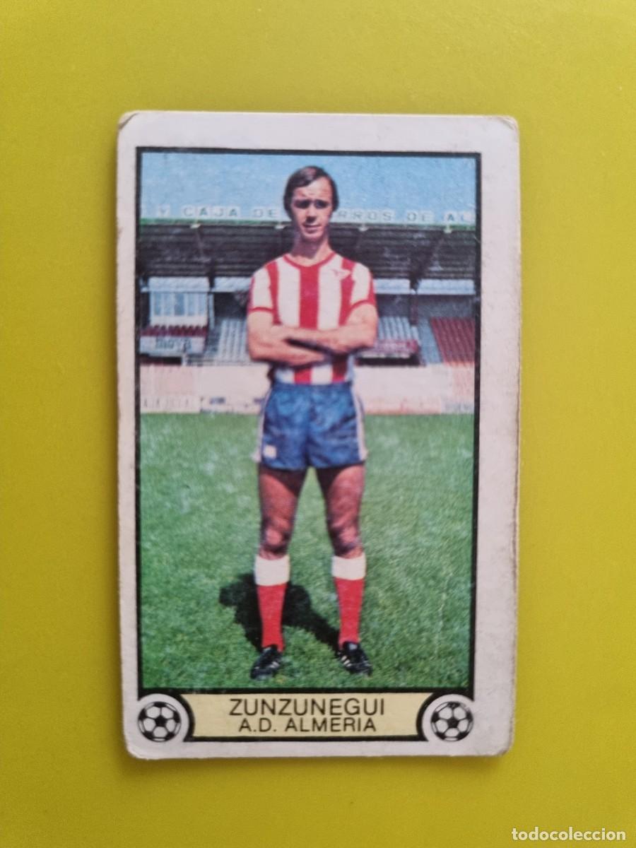 Cromos de f&uacute;tbol: CROMO LIGA ESTE 79 80 1979 1980 NUNCA PEGADO SIN PEGAR ZUNZUNEGUI AD ALMERIA AR1026