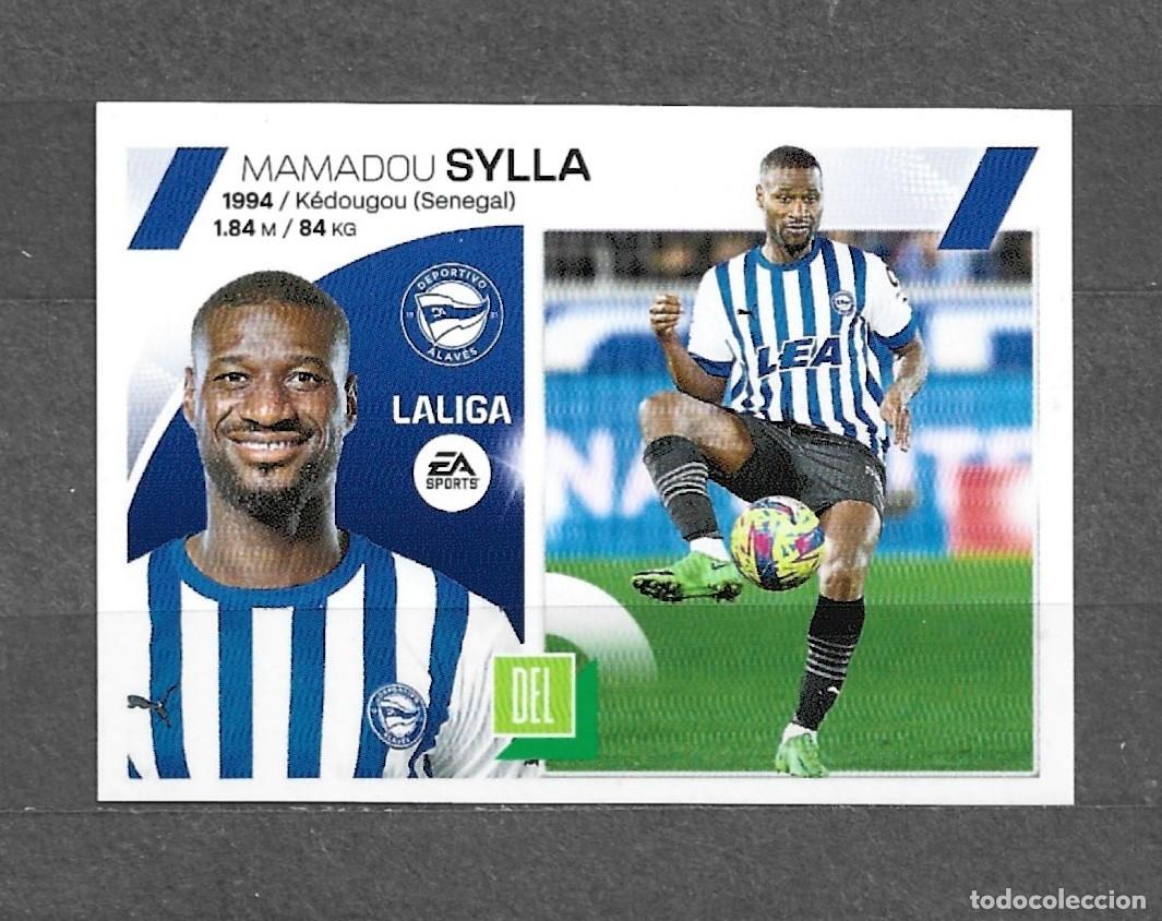 Football Stickers: Liga este 23/24 - Sylla - N&ordm; 18b - D. Alav&eacute;s
