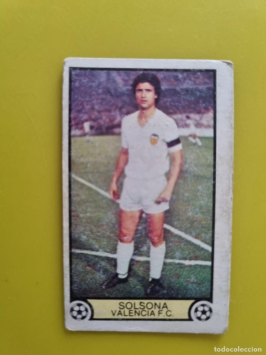 Football Stickers: CROMO LIGA ESTE 79 80 1979 1980 NUNCA PEGADO SIN PEGAR SOLSONA VALENCIA CF AR1026