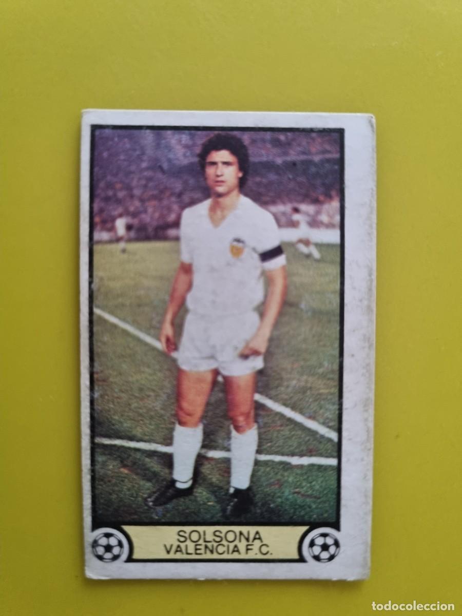 Football Stickers: CROMO LIGA ESTE 79 80 1979 1980 NUNCA PEGADO SIN PEGAR SOLSONA VALENCIA CF AR1026