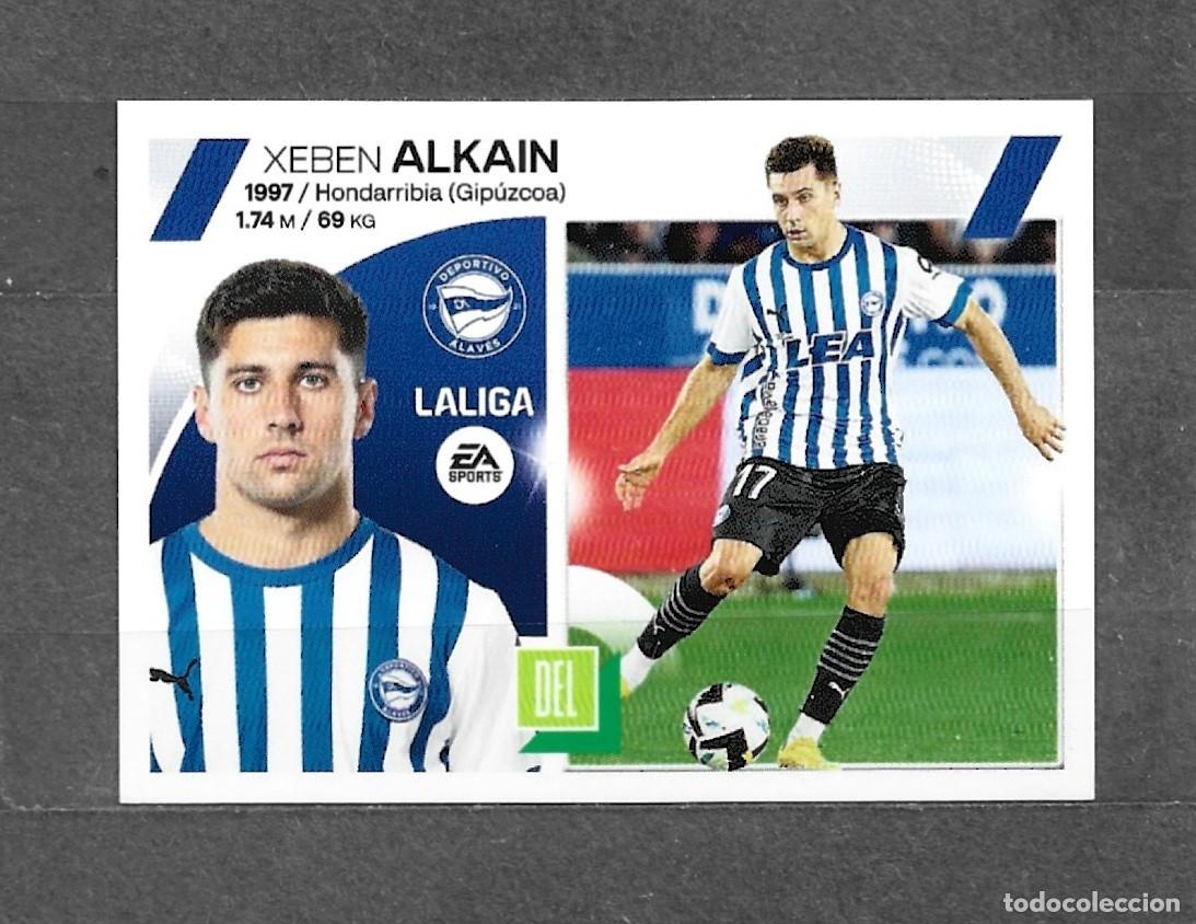 Football Stickers: Liga este 23/24 - Alkain - N&ordm; 17 - D. Alav&eacute;s